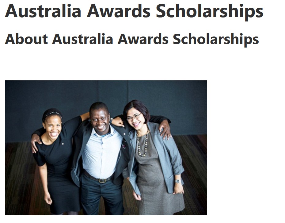 Australia Awards Scholarships